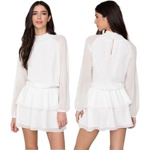 Yumi Kim Swiss dot white dress